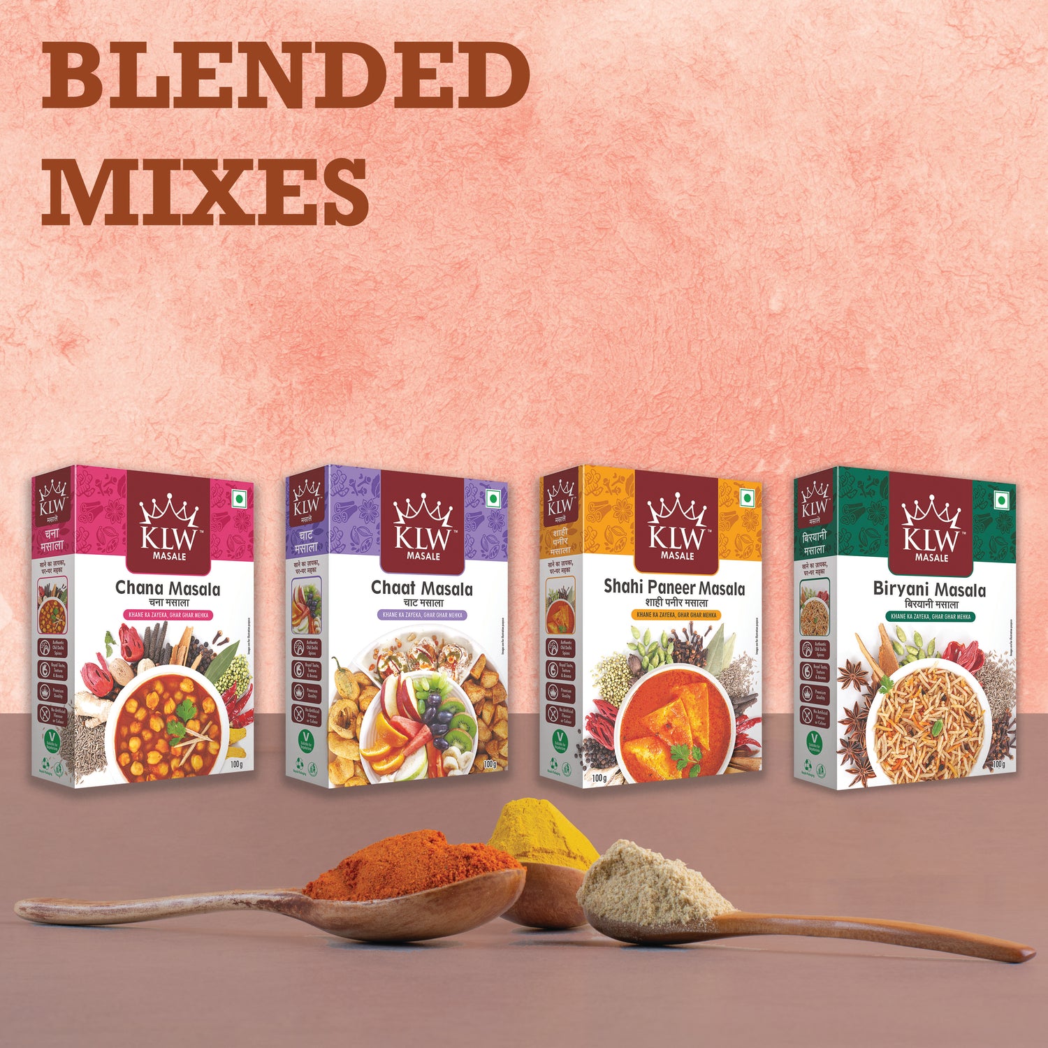 Blended mixes