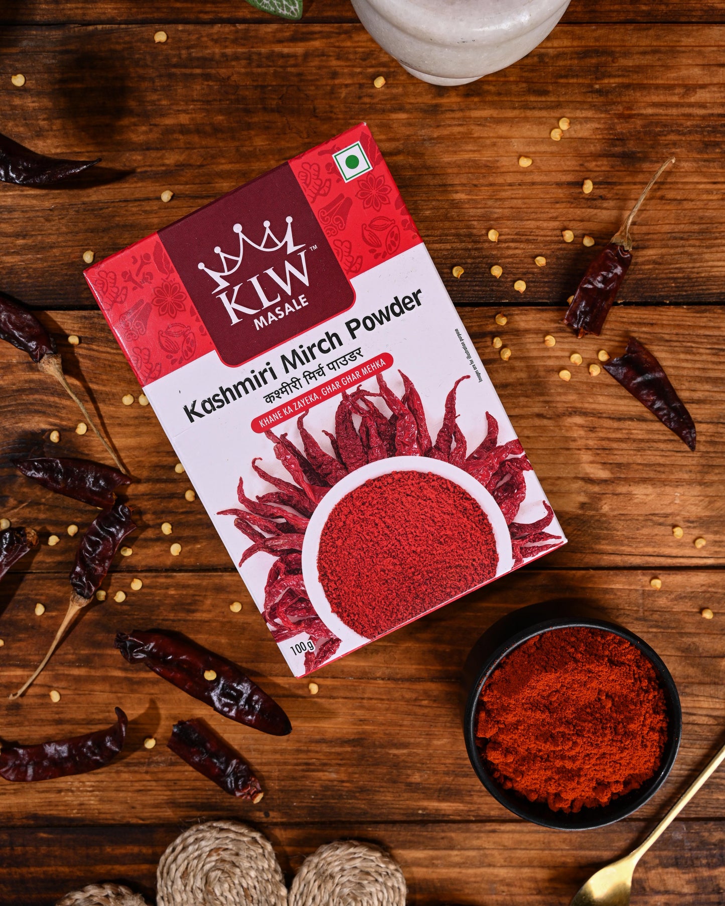 KLW Kashmiri Mirch 100g