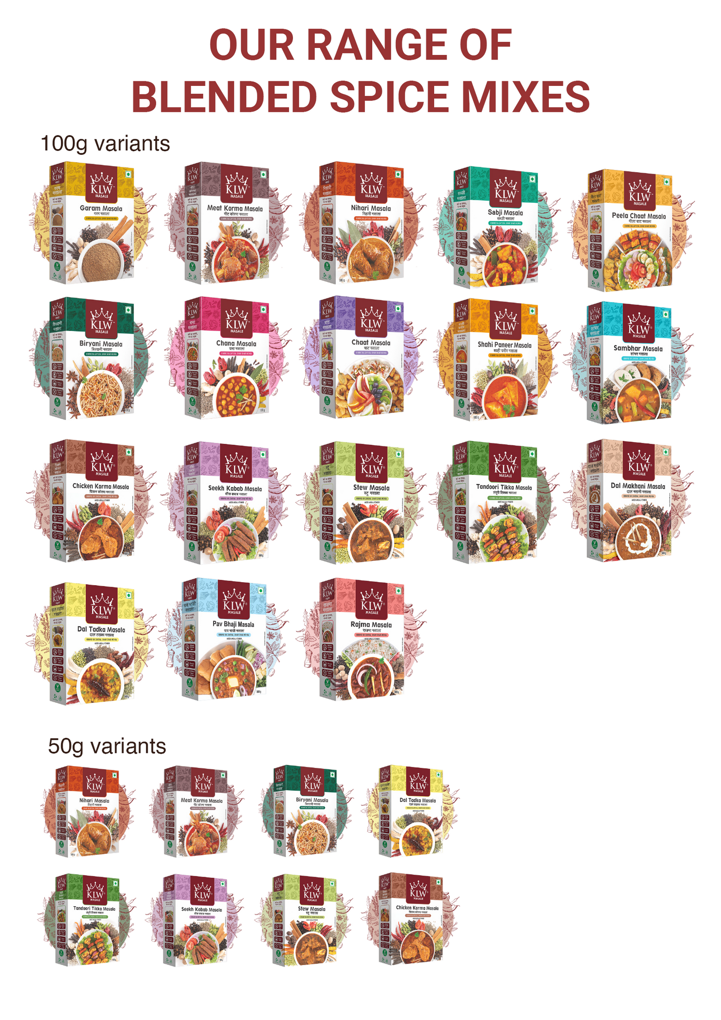 KLW Sambhar Masala 100g