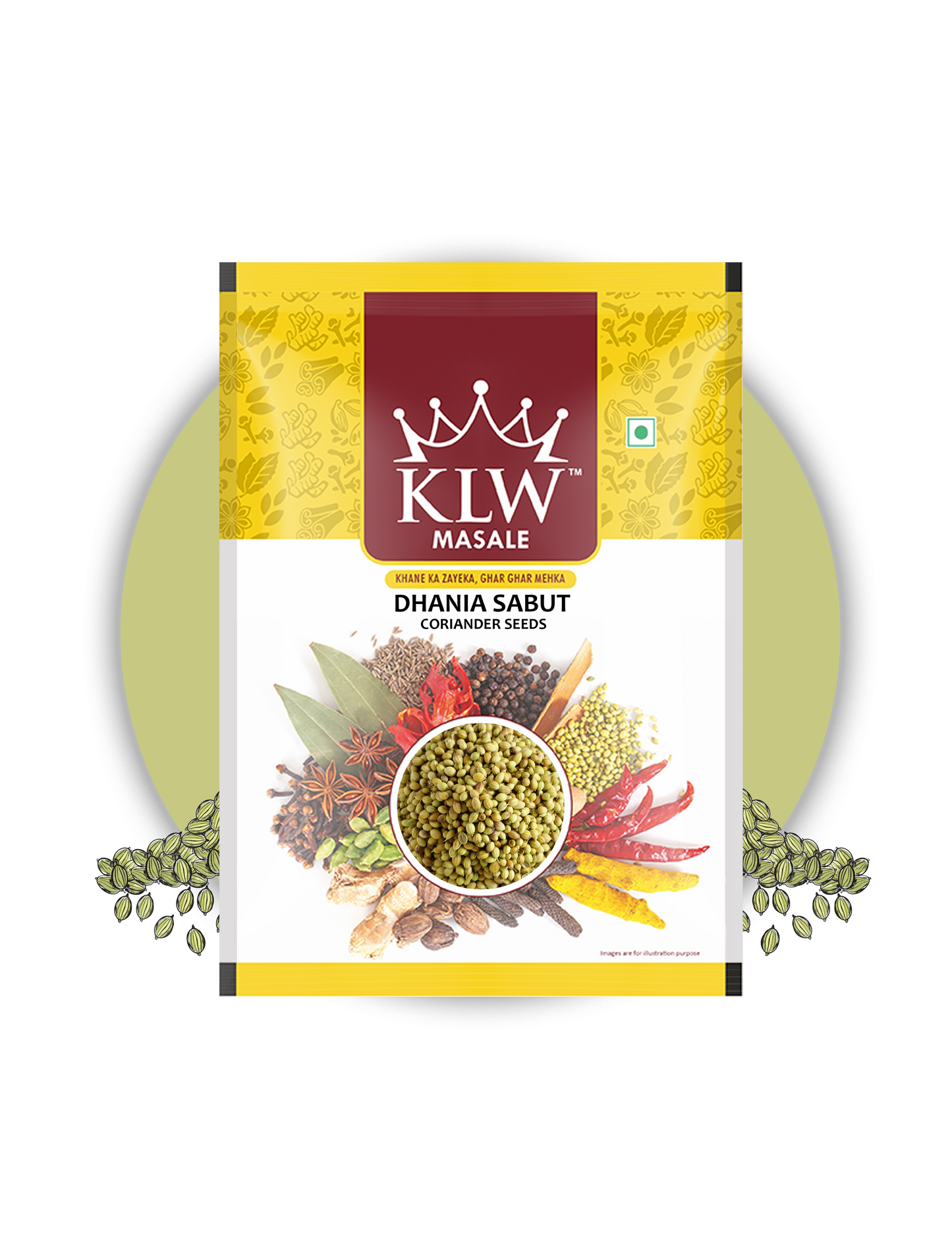 KLW Dhania Sabut 250g