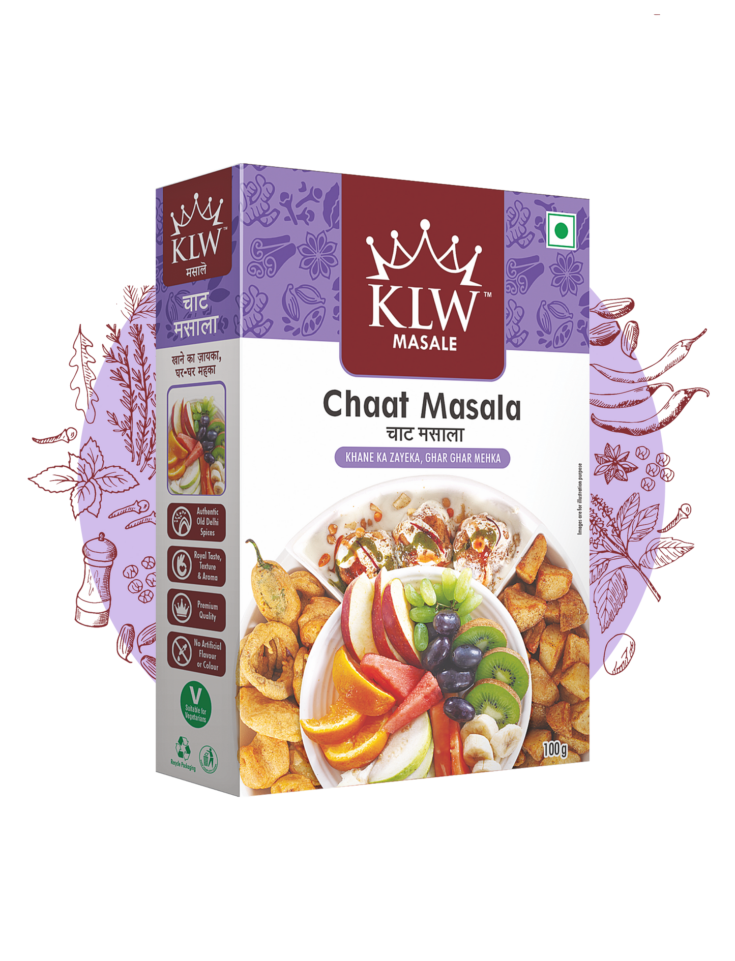 KLW Chaat Masala 100g