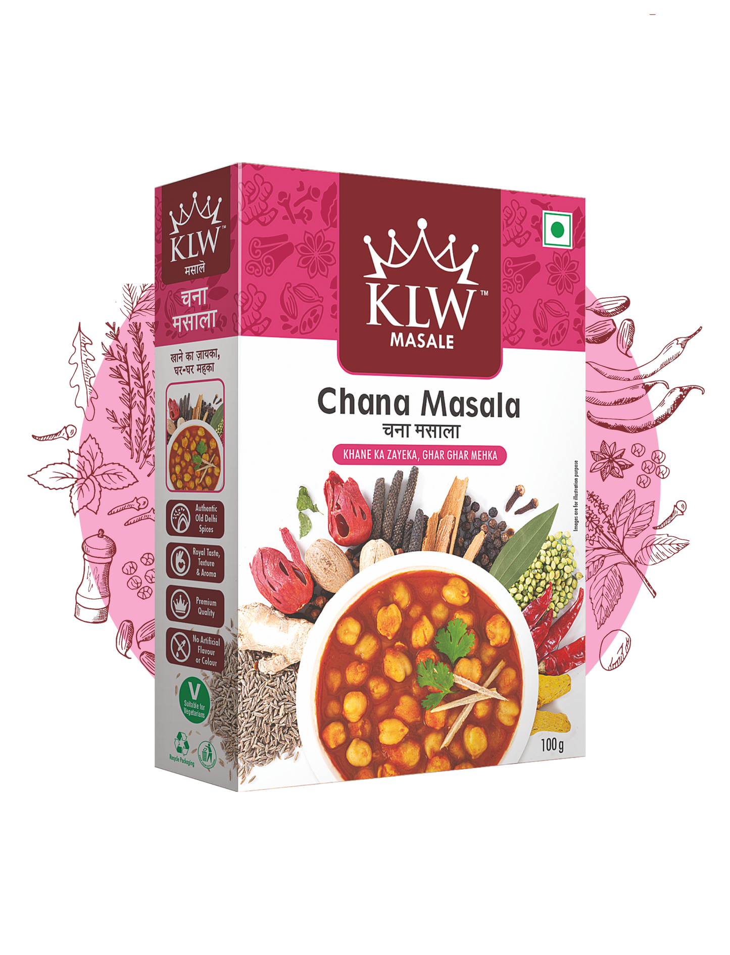 KLW Chana Masala 100g