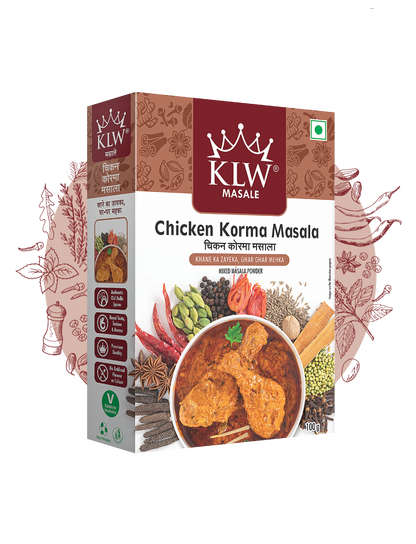 KLW Chicken Korma Masala 100g