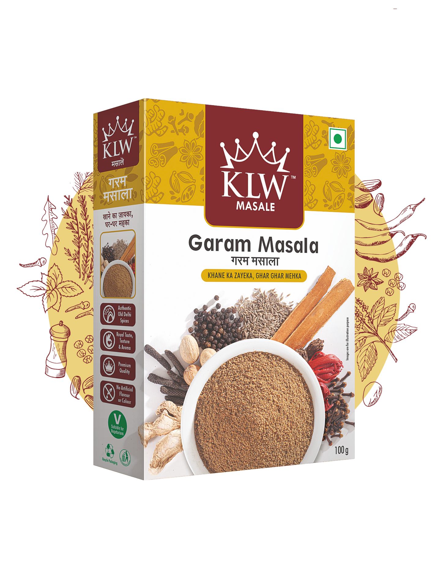 KLW Garam Masala Powder