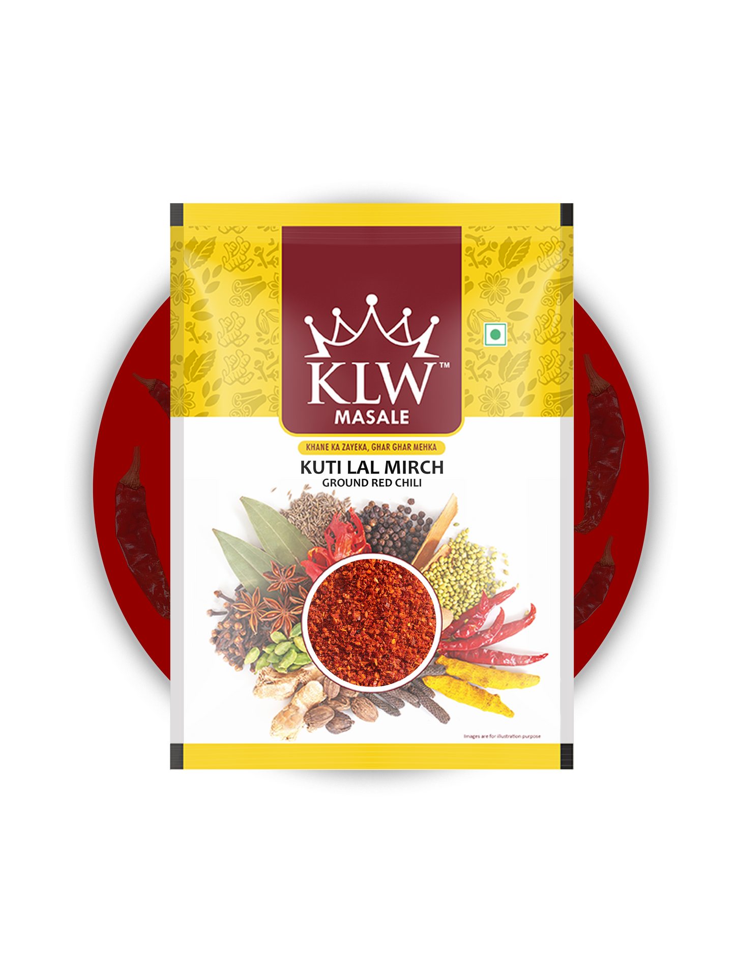 KLW Kuti Lal Mirch 250g