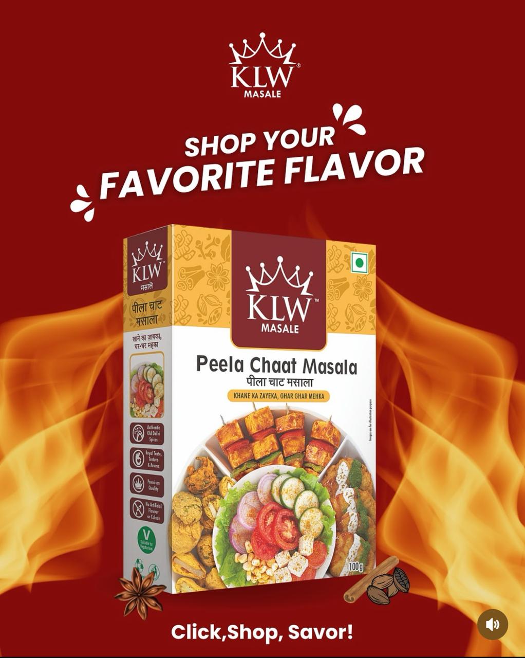 KLW Peela Chaat Masala