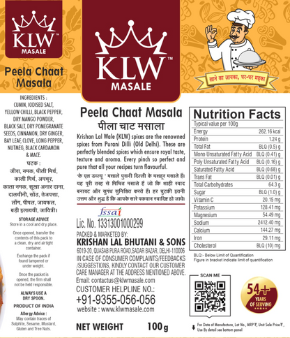 KLW Peela Chaat Masala