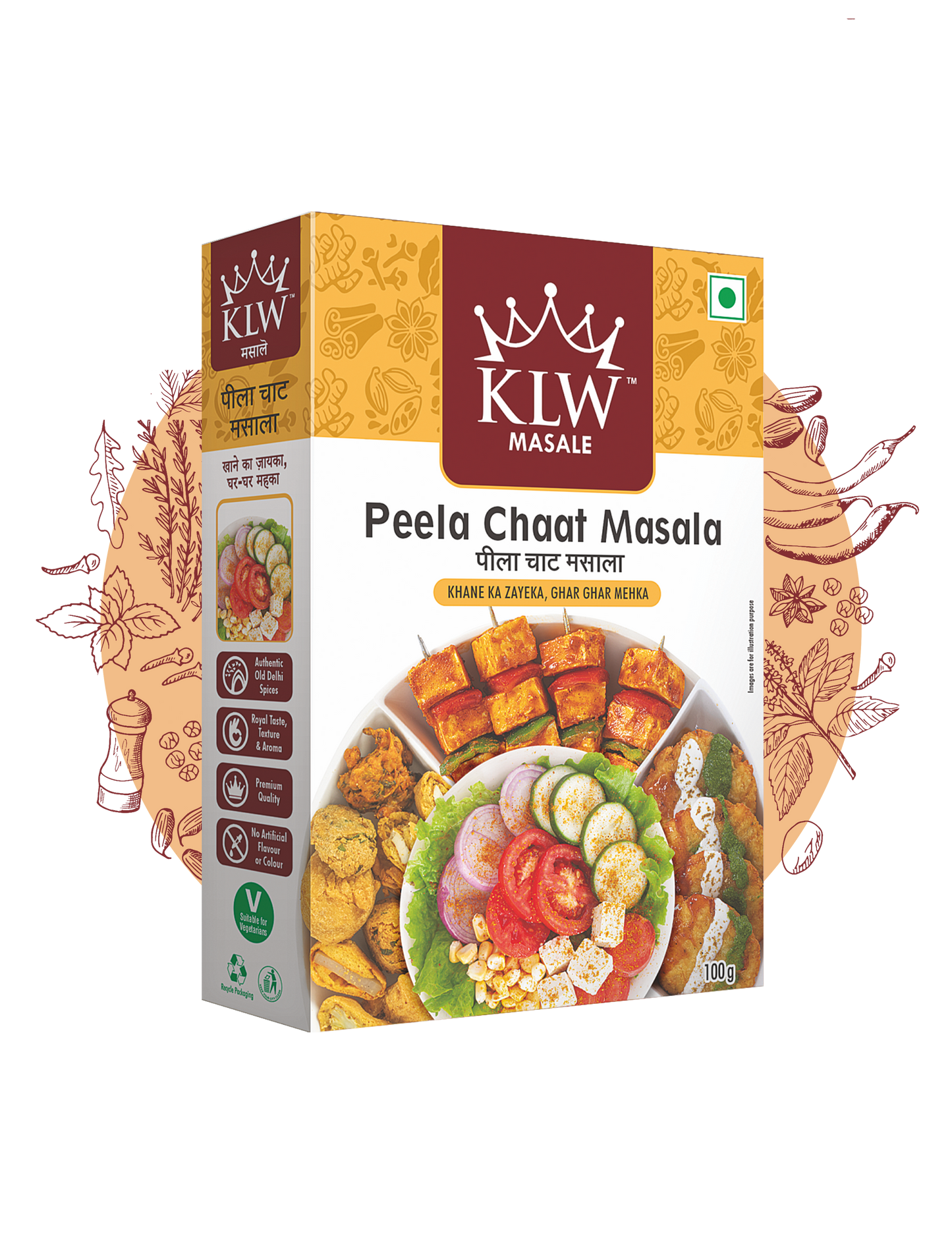 KLW Peela Chaat Masala