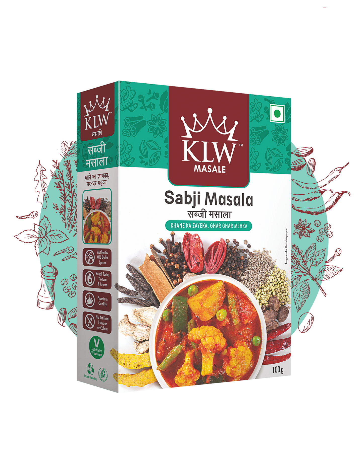 KLW Sabji Masala 100g