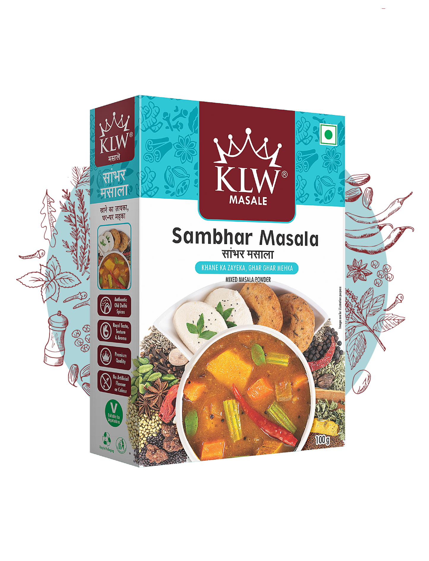 KLW Sambhar Masala 100g