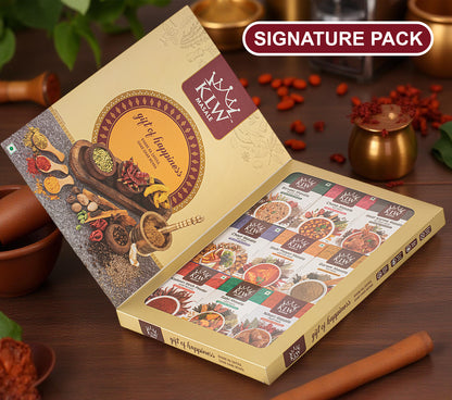 KLW Gift of happiness - Box of 9 assorted blended spices