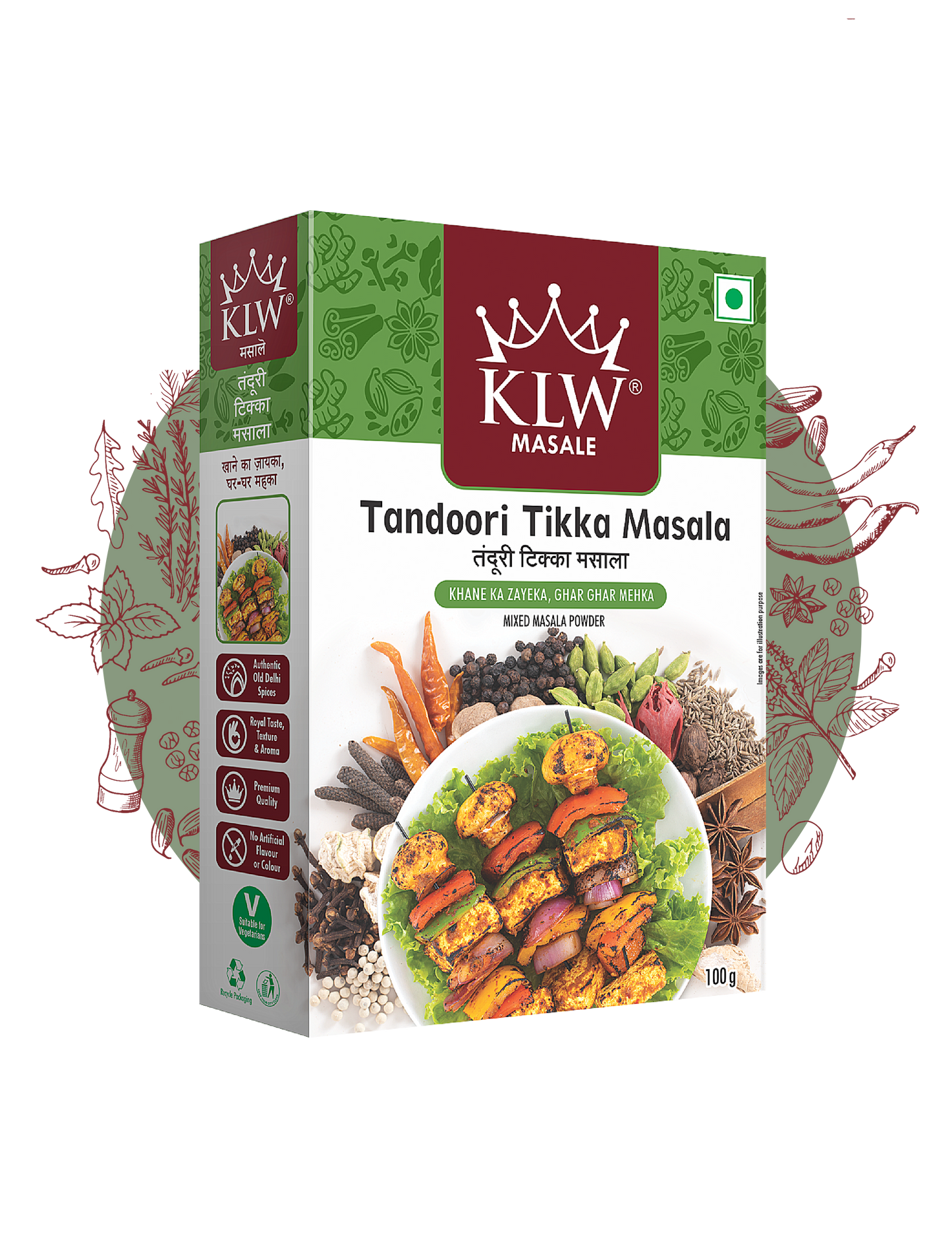 KLW Tandoori Tikka Masala 100g